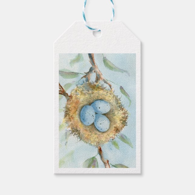 "Robin's Nest" Gift Tags (Front)