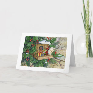 Robins X Mas Holiday Card