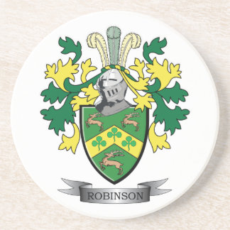 Robinson Coat of Arms Coaster
