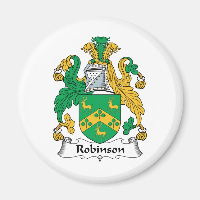 Robinson Family Crest Magnet (Front)