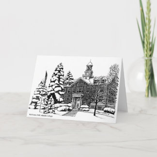 Robinson Hall, Albion College notecard