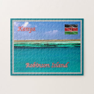 Robinson Island - Kenya - Sea View - Jigsaw Puzzle