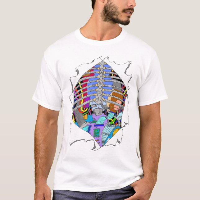 Robo Chest Shirt (Front)