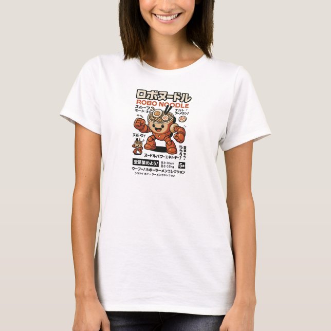 Robo Noddle T-Shirt (Front)