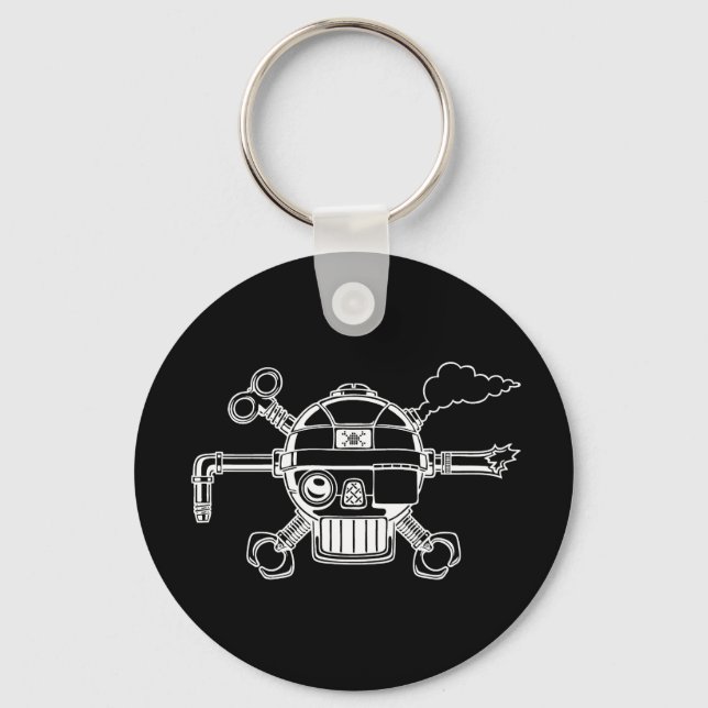 Robo Pirate II Key Ring (Front)