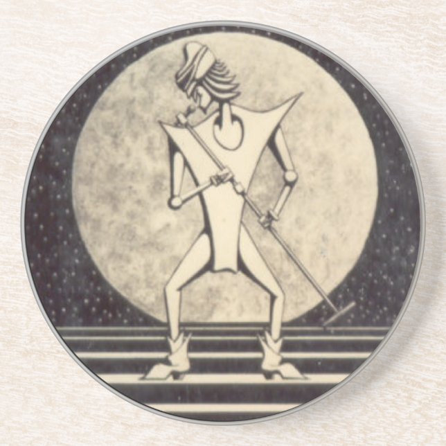 "Robo Rock" Coaster (Front)