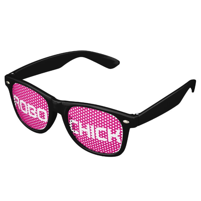 Robochick sunglasses (Angled)