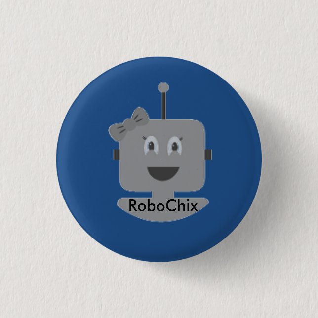 RoboChix Button (Front)