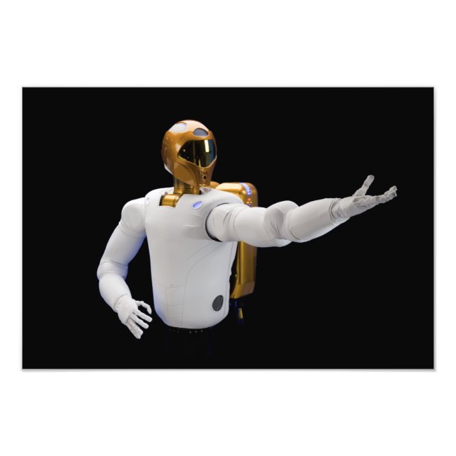 Robonaut 2, a dexterous, humanoid astronaut hel 5 photo print (Front)