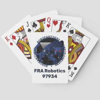 RoboPanthers Playing Cards