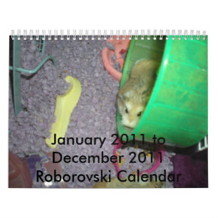 Roborovski 2011 calendar