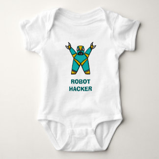 robot12, ROBOT HACKER Baby Bodysuit