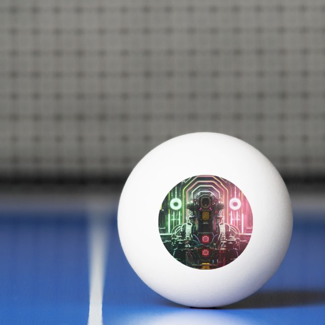 Robot 1 3-star ping pong ball (Net)