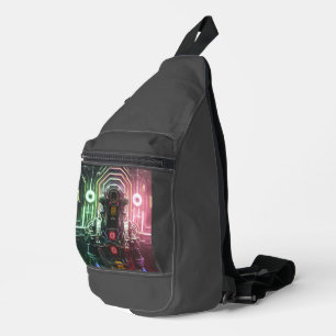 Robot 1 sling bag backpack