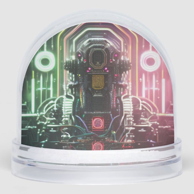 Robot 1 snow globe (Front)