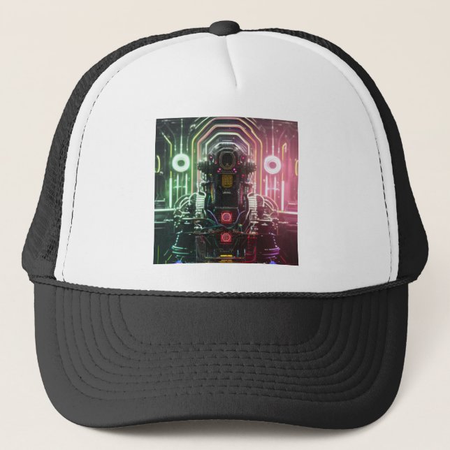 Robot 1 trucker hat (Front)