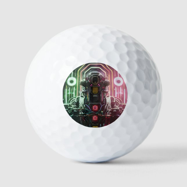 Robot 1 value golf balls 12 pk (Front)