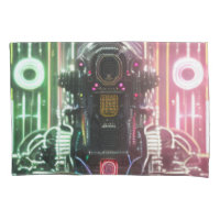 Robot 1 white standard pillowcase