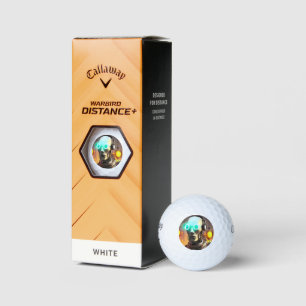 Robot 2 Callaway Warbird golf balls 3 pk