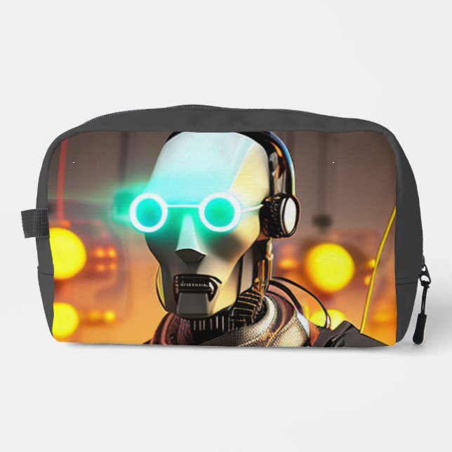 Robot 2 dopp kit toiletry bag (Front)