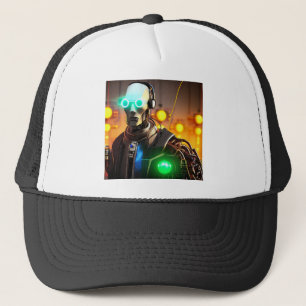Robot 2 trucker hat