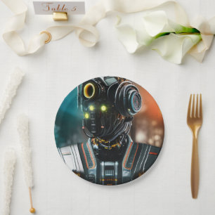 Robot 3 paper plates