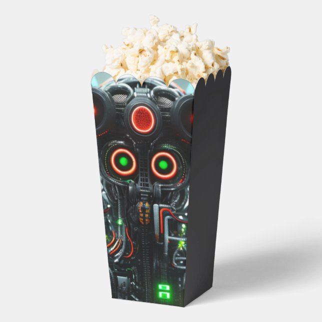 Robot 3 popcorn boxes (Popped)