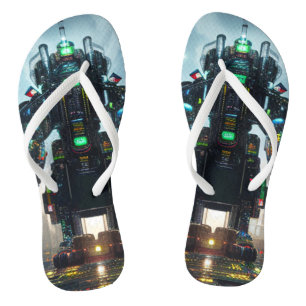 Robot 4 flip flops