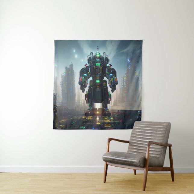 Robot 4 tapestry (In Situ)