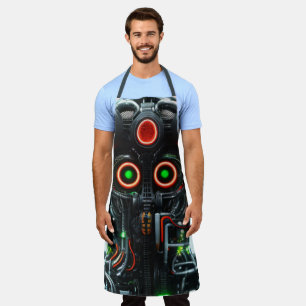 Robot 5 chef apron