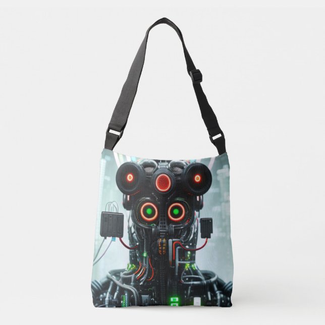 Robot 5 crossbody bag (Front)