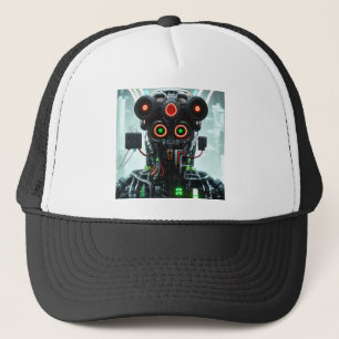 Robot 5 trucker hat