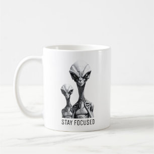 Robot Aliens Coffee Mug