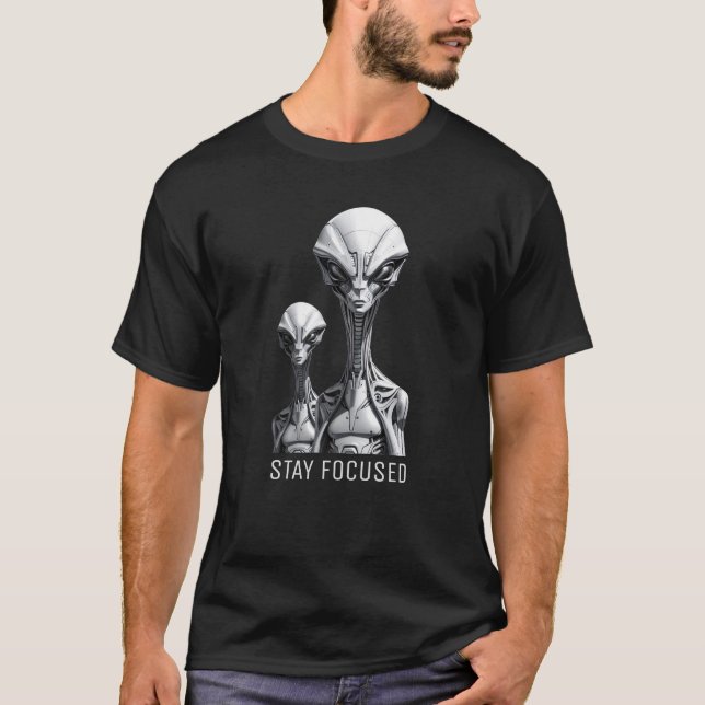 Robot Aliens T-Shirt (Front)