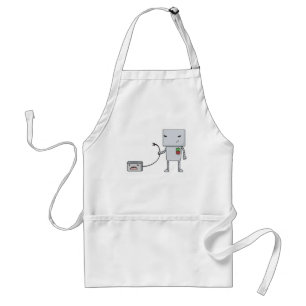 Robot and Toaster Standard Apron