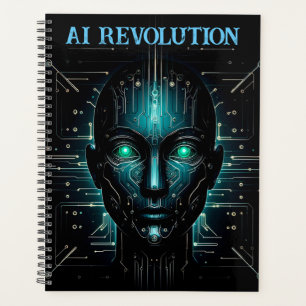 Robot artificial intelligence fantasy art science planner