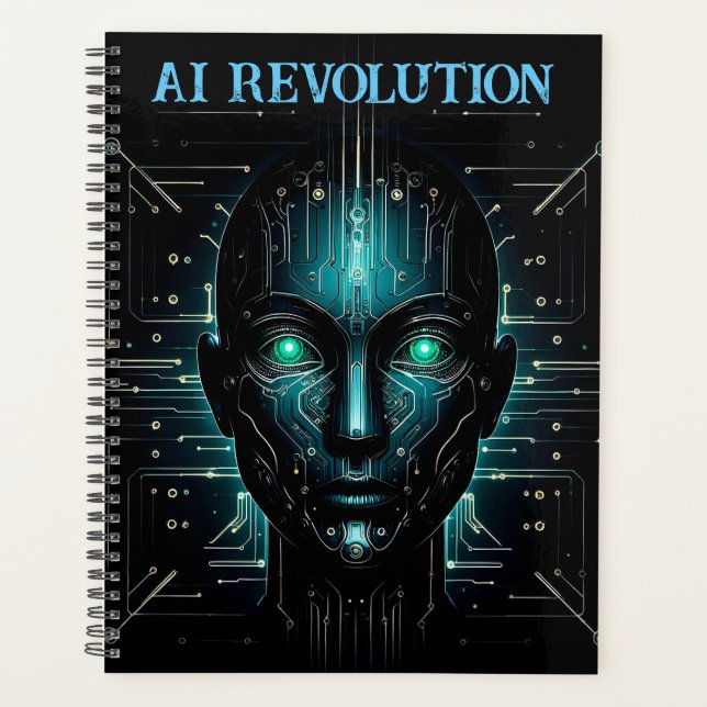 Robot artificial intelligence fantasy art science  planner (Front)