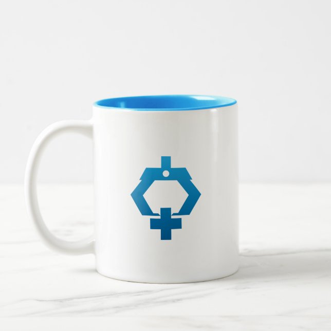Robot-B Two-Tone Coffee Mug (Left)