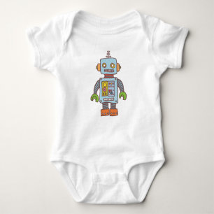 Robot Baby Bodysuit