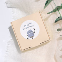 Robot Blue Birthday Party