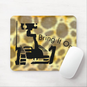Robot 'Bring It On' Mousepad