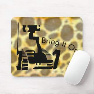 Robot 'Bring It On' Mousepad