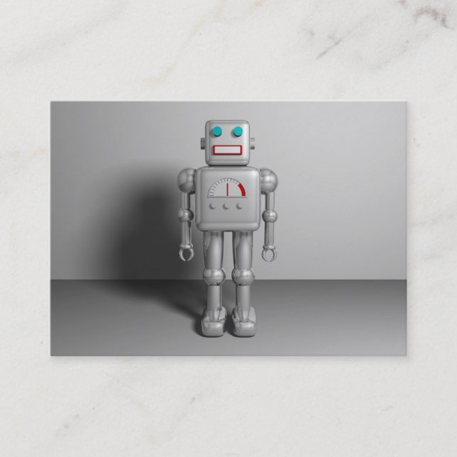 Robot Business Card (Front)