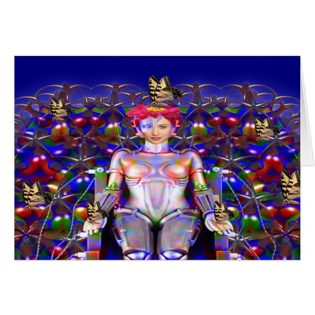 Robot Butterfly (Front Horizontal)