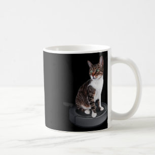 Robot Cat Vacuum Cleaner Feline Animal Cute Cat  Coffee Mug