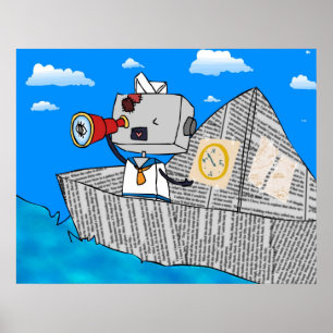 Robot-chan Sailor Poster