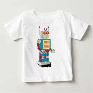 Robot character cartoon baby T-Shirt