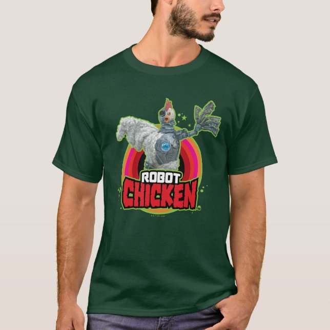 Robot Chicken Character Logo T-Shirt (Front)