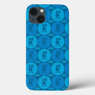 Robot Chicken Circle Pattern iPhone 13 Case