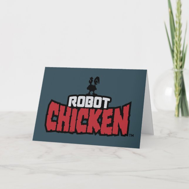 Robot Chicken Logo Card (Front)